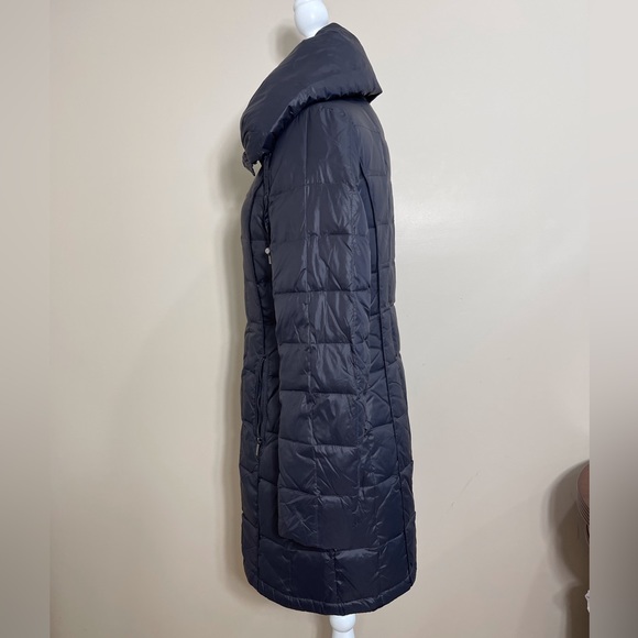 NWOT Laundry By Shelli Segal High Collar Down Fill Puffer Coat - Picture 4 of 16